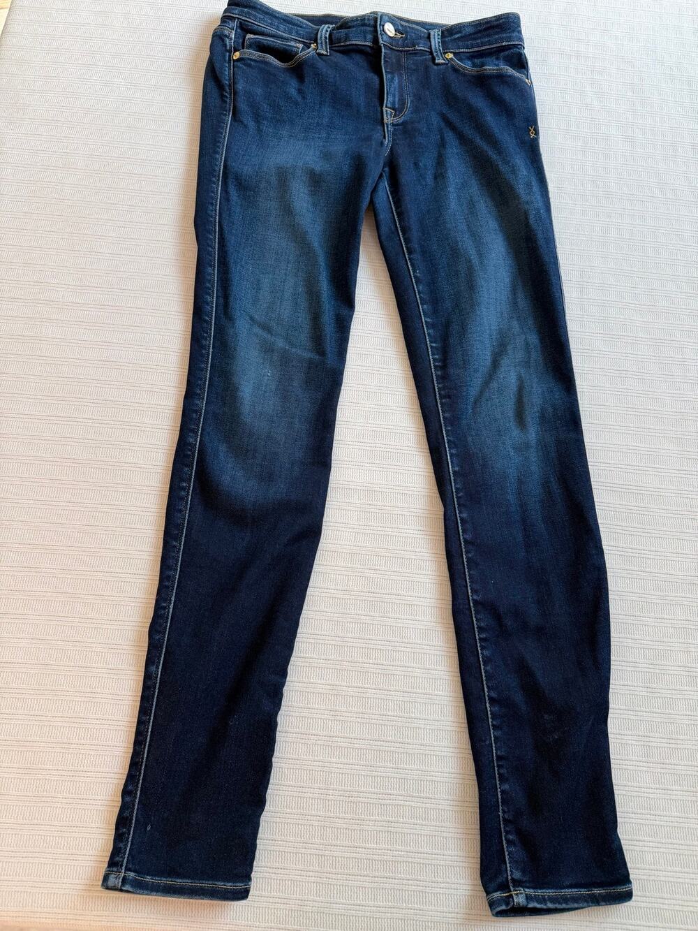 Genetic Denim Shya Dark Wash Skinny Jeans 28